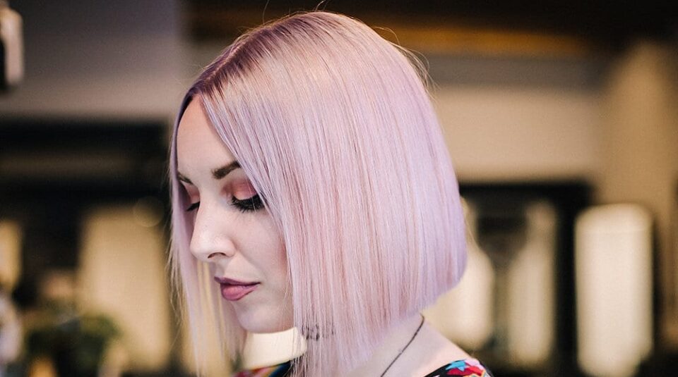 Olaplex blow dry bob