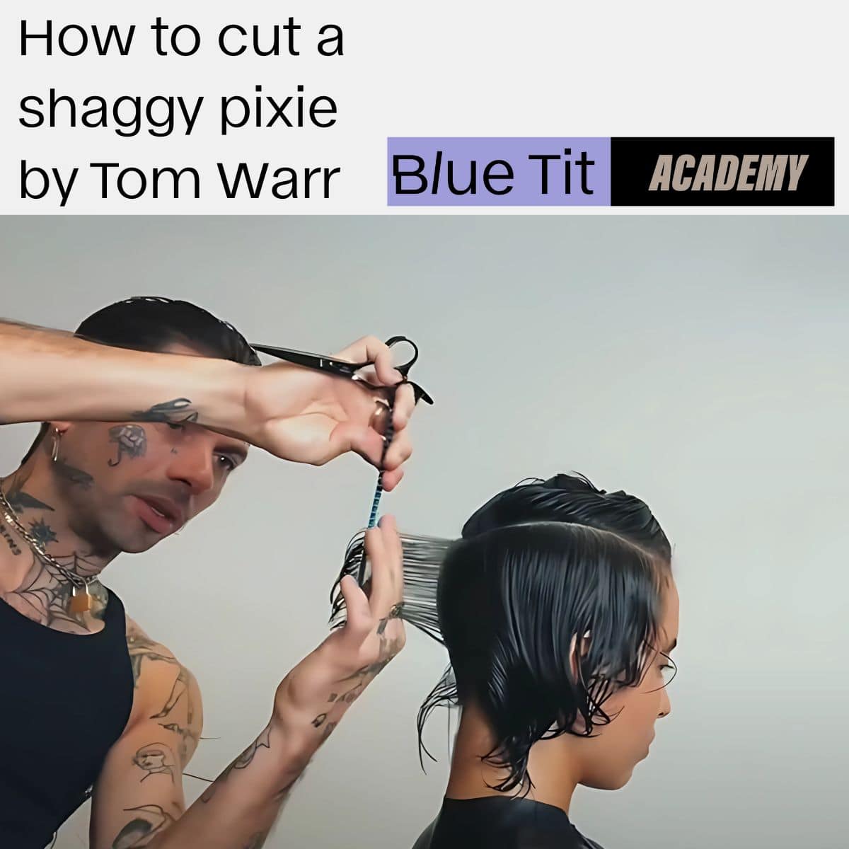 How to do a shaggy pixie cut